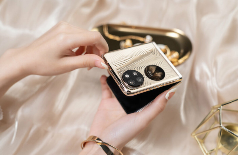 گوشی موبایل هوآوی مدل P50 Pocket Premium Edition دو سیم کارت ظرفیت 512 گیگابایت و رم 12 گیگابایت