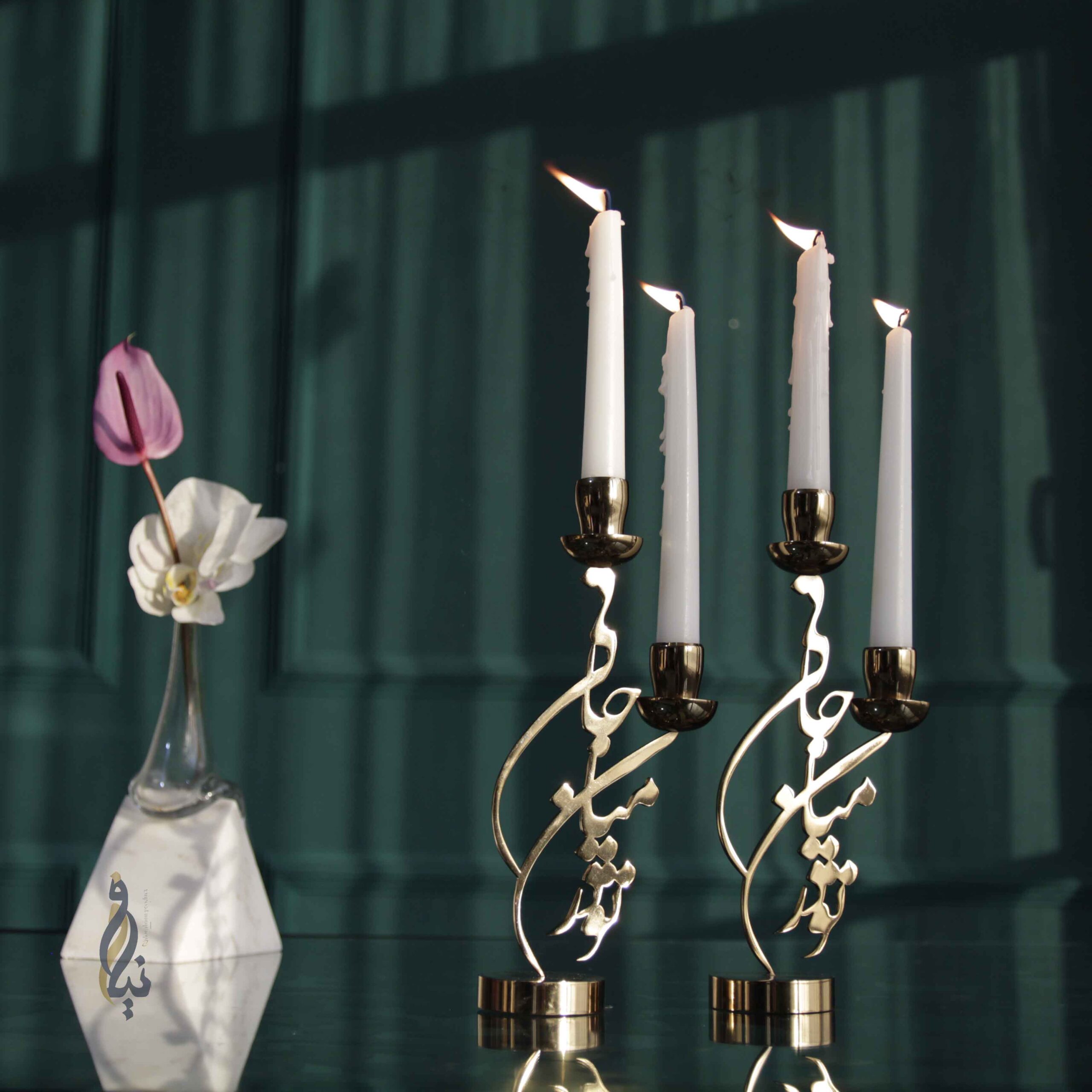 شمعدان دو شعله تو در میان جانی